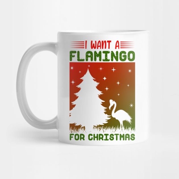 Flamingo christmas by MZeeDesigns